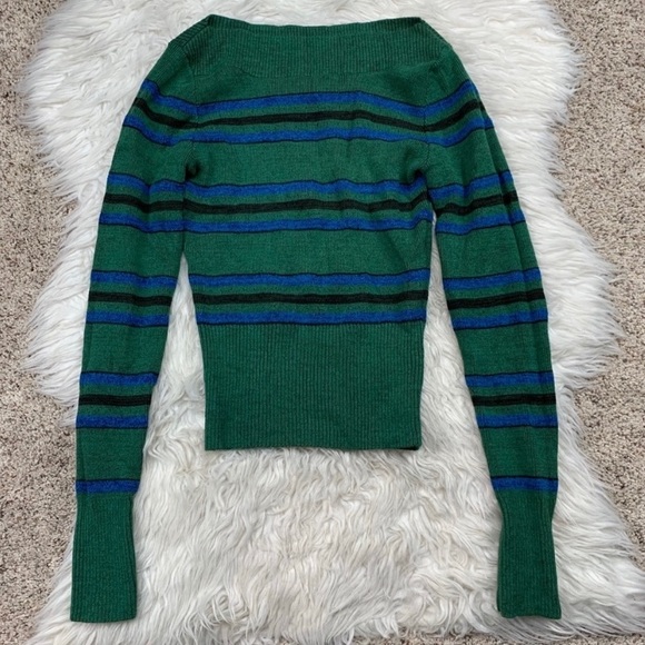 Free People Boat Neck Crop Sweater - Picture 3 of 5